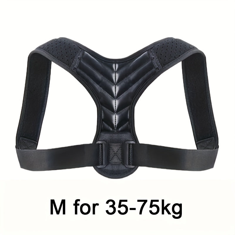 Universal Back Support Brace for Improved Posture, Adjustable Body Shaping Belt for Men And Women, Breathable And Professional Quality