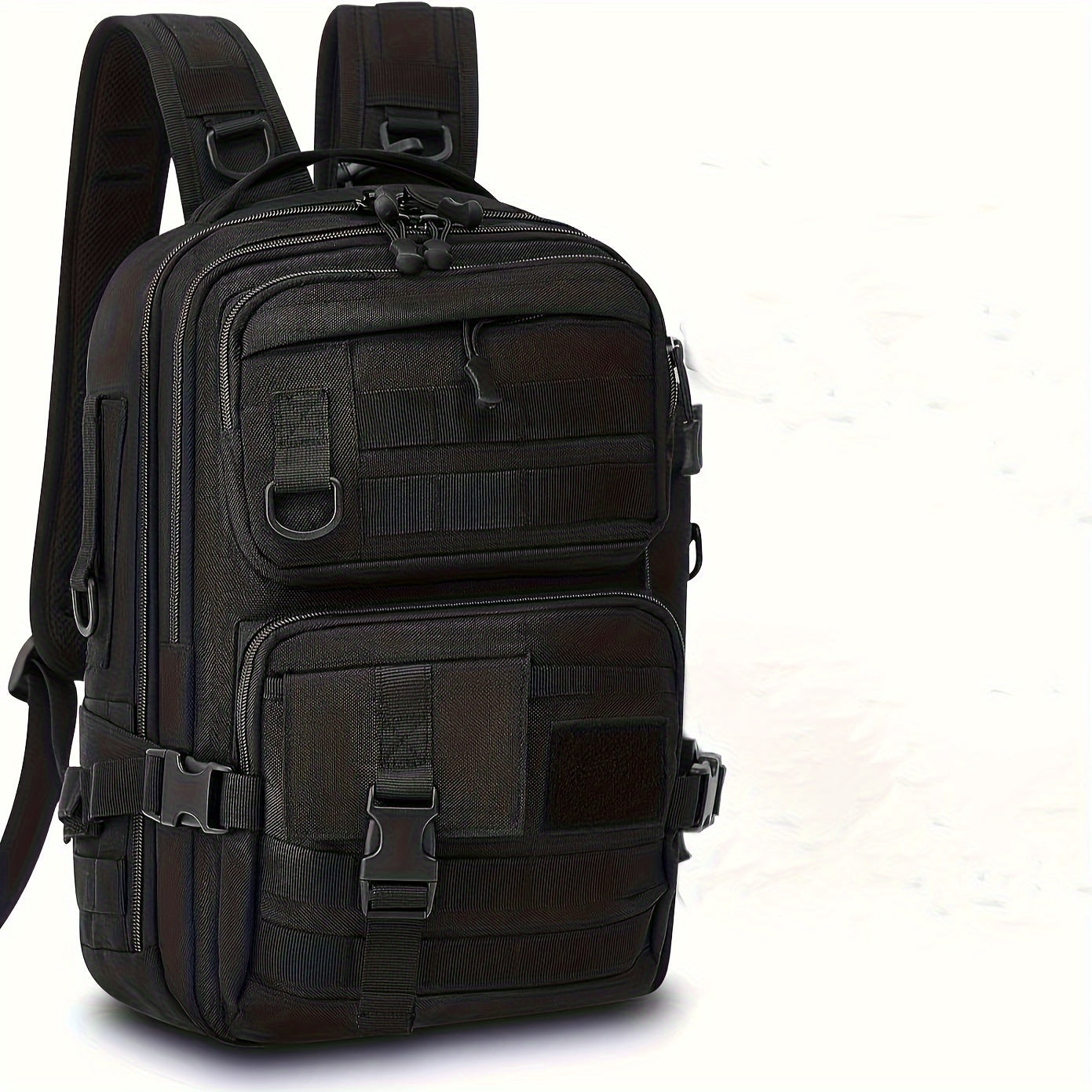 Fishing Backpack Tackle Sling Bag - Fishing Backpack with Rod Holder - Tackle Box Fly Fishing Gifts for Men Women