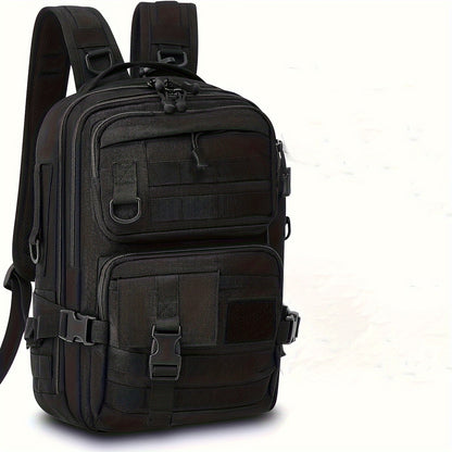 Fishing Backpack Tackle Sling Bag - Fishing Backpack with Rod Holder - Tackle Box Fly Fishing Gifts for Men Women