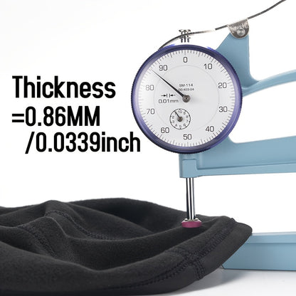 Windproof Thermal Balaclava Ski Mask for Men & Women - Breathable Full-Face Cover with Adjustable Straps, Black for Cycling, Skiing & Cold Weather Outdoor Activities, Winter Sports Gear, Sleek Design, Textile Material